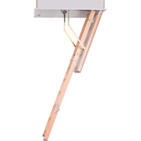 Roto Bodentreppe Quadro 3 bis 288cm Raumhöhe 120x60cm Rohbaumaß