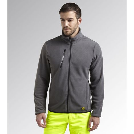 Felpa da lavoro Diadora Utility Sweat Pile FZ - S - Grigio (1/5)