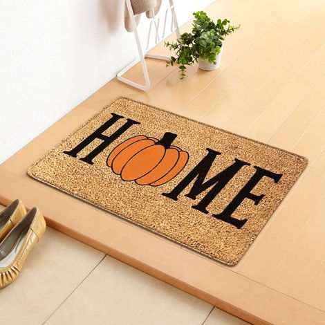 Tapis De Sol Halloween - 40 X 60 Cm - Non Glissant - Polyester - Pour Entrée Couloir Cuisine Salle De Séjour (1/3)