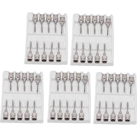 Aiguilles d'injection avicole en acier inoxydable pour bovins et porcs - Accessoires 12x15mm / 0.5x0.6 pouces (1/5)