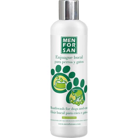 MENFORSAN ENJUAGUE BUCAL ANTISARRO 500ml. Perros y Gatos (1/2)