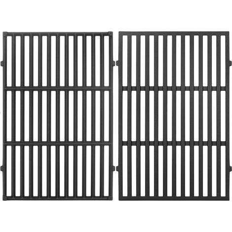 44,5cm Grilles de Cuisson pour Weber Spirit I & II 300 Série, Spirit E/S 310 320 330, 7638 Fonte Grille Pièces de Rechange pour Barbecues Weber Spirit 700 et 900, Genesis 1000-3500