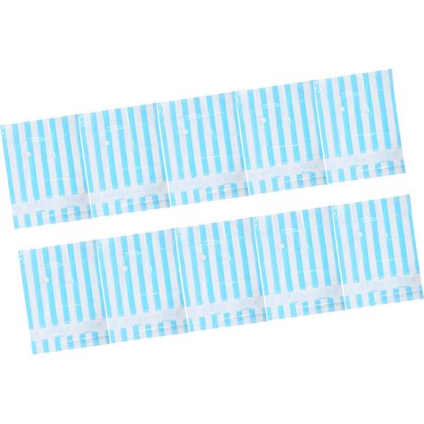 Packung mit 10 Vakuumbeuteln (12 °C), platzsparend, mit 3,5 cm Gewindeventil, 80 x 60 cm (1/5)