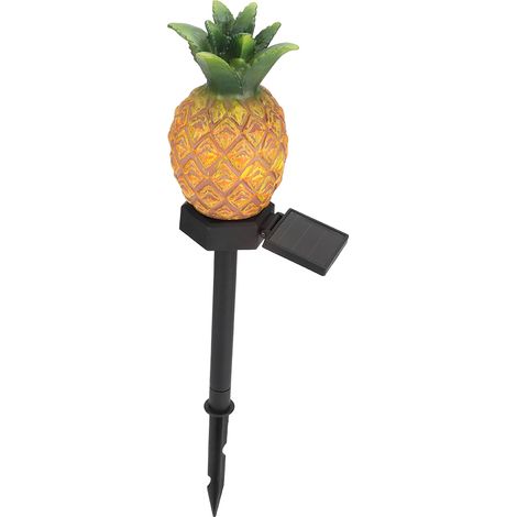 Lampe solaire LED étanche d'extérieur pour jardin, pelouse, cour, parc, villa - Ananas (1/5)
