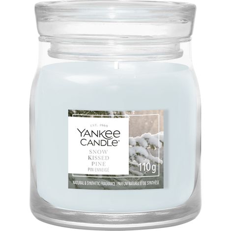 Candela Snow Kissed Pine 110g Bianca Yankee Candle