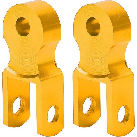 2 Pièces Rehausseur d'amortisseur, M10, Alliage d'aluminium, Extension de hauteur arrière, Pour moto (1/5)