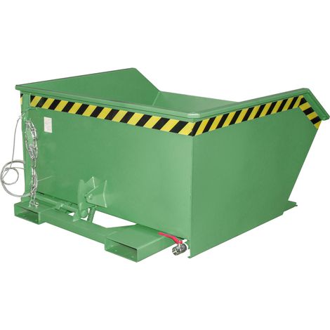 Bauer Spänebehälter SGU 75, lackiert, Resedagrün