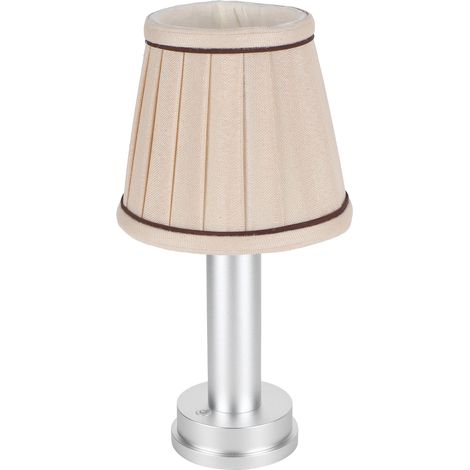 Stoff-Schreibtischlampe, 2-stufig dimmbare USB-LED-Lampe für Homeoffice/Restaurant, warmes Licht (5 V) (1/5)