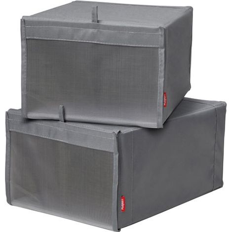Rayen caisse de rangement pliable translucide 23x34x16 cm (1/5)