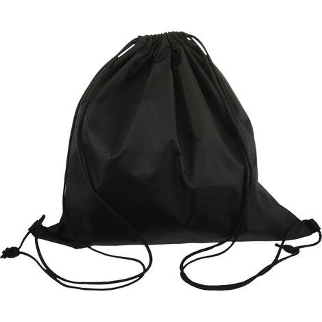 Sacoche de casque portable à cordon, sac de rangement pour casque de moto-50x48cm-Black (1/3)