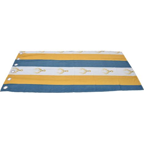Rideaux courts en polyester à motif tête de cerf, doux et occultants, pour la décoration intérieure