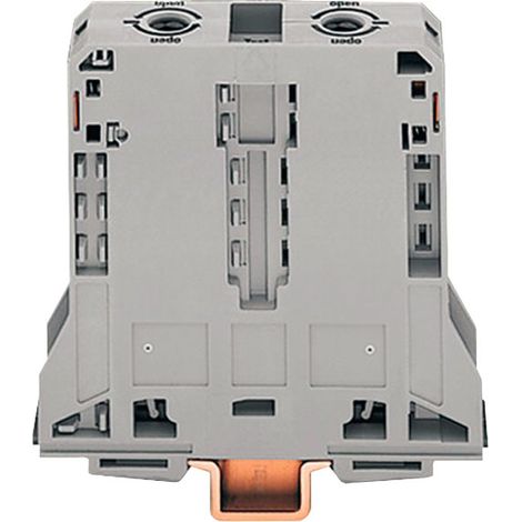 Wago 285-195 2-Conductor Feed-Through Terminal / 95 mm² / Gray
