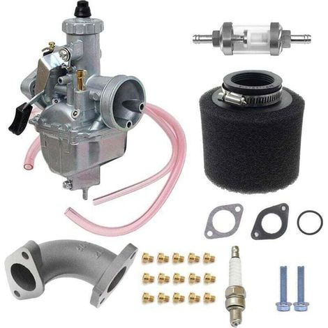 VM22 Carburateur d'admission de carburateur 26 mm Filtre à air 38 mm pour XR50 CRF70 KLX BBR RFZ Braaap Atomic DHZ SSR 110cc TaoTao Coolster 140cc Lifan YX Zongshen Apollo X15 X18 DBX125