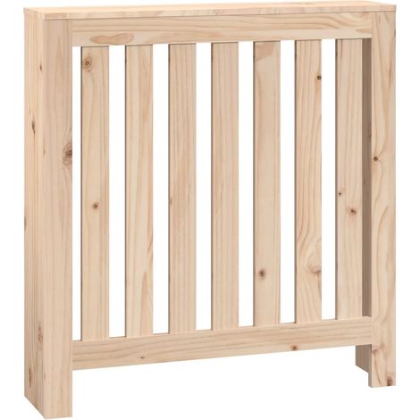 vidaXL Cubierta de radiador madera maciza de pino 79,5x19x84 cm (1/2)