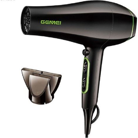 Secador De Pelo Profesional Motor Cc 2200w Boquilla Concentrador Gm-130 - (1/5)