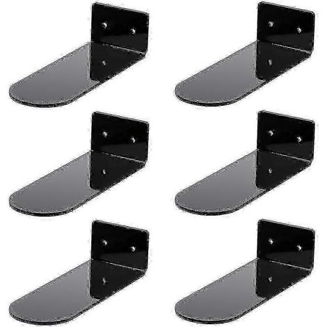 Étagères à chaussures murales en acrylique durable (lot de 6) (1/5)