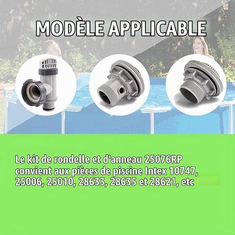 O-Ring Pool Pump Pool Rubber Washer References 10745 10262 10255 (1/4)