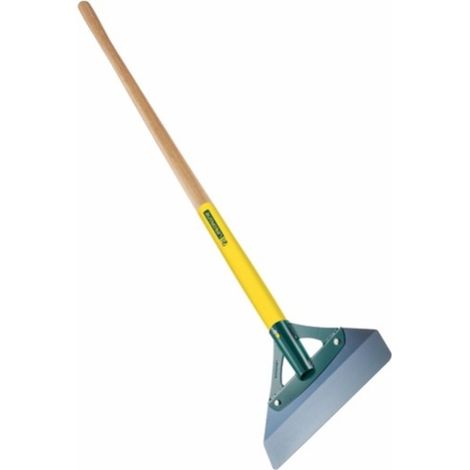 LEBORGNE BATIPRO SCHALUNGSSCHABER, ABGERUNDETE WINKEL, BREITE: 30 CM, HOLZSTIEL 130 CM, KLINGE AUS GEHÄRTETEM STAHL 142302