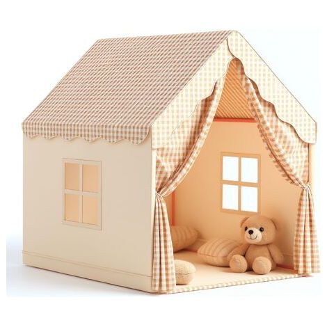 Tente de Jeu Enfants,Tente pour Tout pour l'intérieur l'extérieur - Grande Maison de Jouets pour Les Anniversaires de garçons et de Filles, Château de Princesse Tente pour