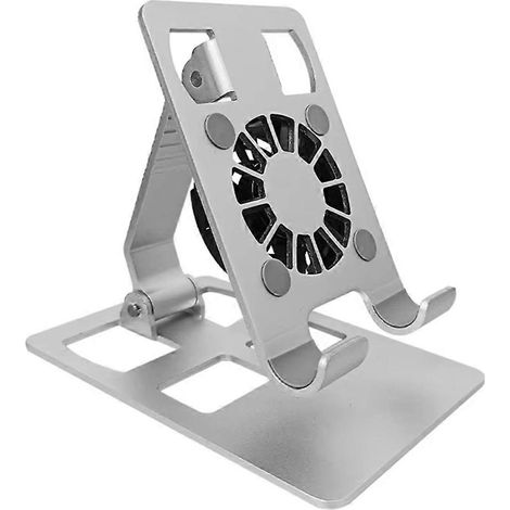 Handyhalterung mit Kühlventilator für Tablets und Smartphones – Wärmeableitung – Kühlständer H8WD (1/5)
