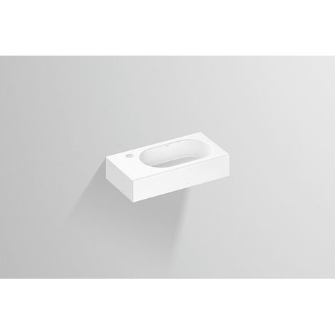 Lavabo Alape WT.XXS450H.R, rectangulaire L : 450mm H : 100mm P :