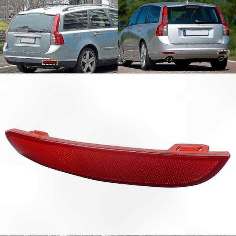 Rechter hinterer Stoßstangenreflektor für S40 II V50 2008-2015 – keine Leuchteneinheit erforderlich (1/5)