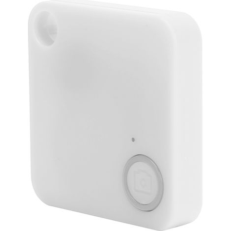 Bluetooth-Tracker zur Verlustsicherung für Schlüssel, Objektortung, Diebstahlalarm für Kinder, Haustiere und Geldbörsen (weiß) (1/5)