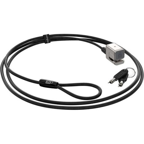 Kensington K68134WW Cable de seguridad negro plata 1,8 m