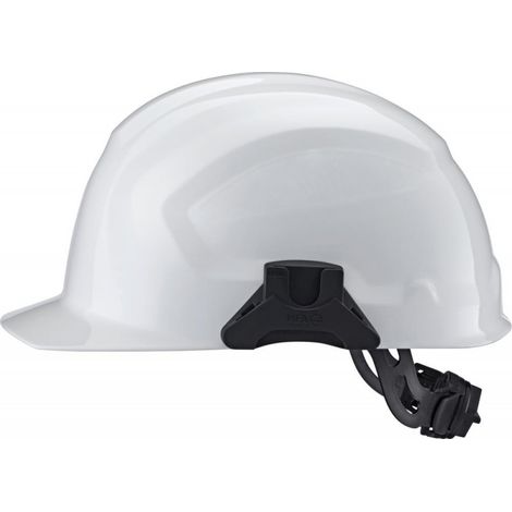 Casque de chantier CrossElectric avec molette, Blanc (1/2)