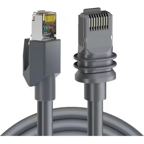 Câble Ethernet pour Starlink Gen4 Mini Cable V4 vers RJ45, vitesse de transmission 1200 Mbps, connexion à un ordinateur, longueur 5 m (1/5)
