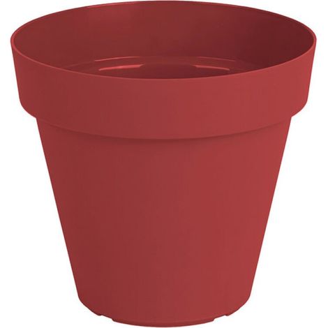 Pot Capri 50cm Rouge Fonce - Pot Capri 50cm Rouge Fonce - Pot Capri 50cm Rouge Fonce