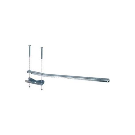 STENDIBIANCHERIA A STAFFA FISSO DA BALCONE ART.712- - inox - 1 coppia
