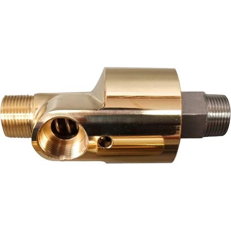 Joint pivotant gauche 6 points 3/4HS-G20-8 pour eau, gaz et huile, accessoires pour outils pneumatiques (1/5)