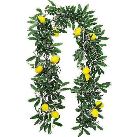 lianes de citronnier de type A - Végétation artificielle compatible avec les murs et les tables (1/5)