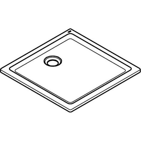 Grohe - Acryl Duschwanne 80x80 cm, alpinweiß 39302000 (1/4)