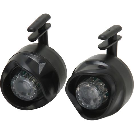 2PCS Chaussures Claquettes LED Haute Luminosité Signal d'Avertissement Imperméables IPX5 pour Randonnée Camping (1/5)