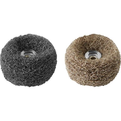 DREMEL Spazzole in Fibra Sintetica GRANA GROSSA 180 e MEDIA 280 S511DM EZ SPEEDCLICb" DREMELB. (1/4)