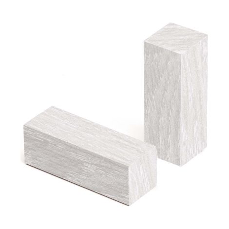 CONF. 10 PZ SET PER POSA FACILITATA ANGOLO A 90 PER BATTISCOPA SQUADRATO MDF FINITURA ROVERE DECAPATO