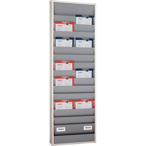 Planificateur d'atelier H1757xl554xP76 mm gris 2 rangées EICHNER