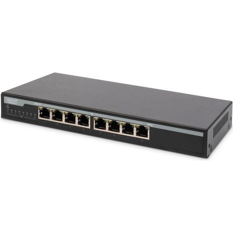 Digitus Switch Rete Poe 8 Porte 10/100/1000 Gigabit Digitus (1/4)