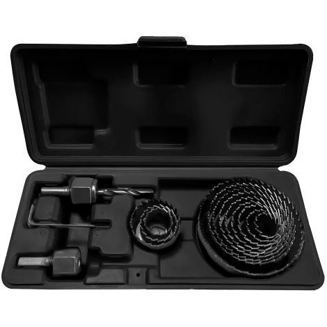 SEGHE A TAZZA PER MULTIMATERIALI set 15 pz