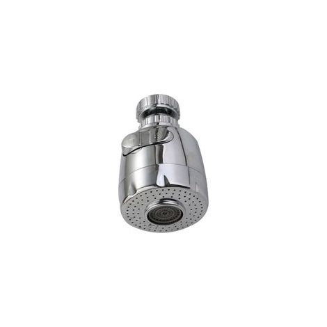 Aérateur de robinet pivotant 360°, 2 modes, tête filtre pour cuisine et salle de bain, court –