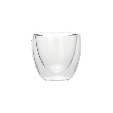 Verre expresso 80 ml Ø 6 cm borosilicate CURVED lot de 2 - Was Germany (1/2)