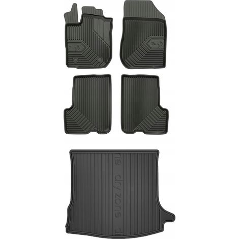 SET 77 Alfombrillas y tapetes de goma Dacia Logan MCV 1 2006-2013 (1/5)