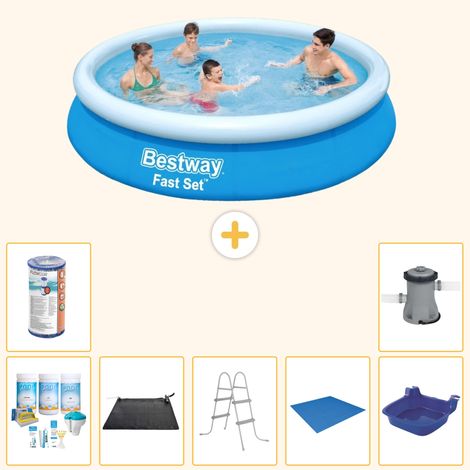 Bestway Bestway Fast Set Ronde - 366x76 cm - 8-pièces  S22001