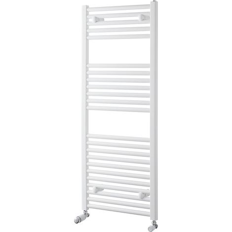 Heatwave Tempo White Ladder Towel Rail 1200mm (H) x 400mm (W) (1/3)