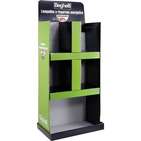 BEGHELLI LESPOSITORE DA BANCO P/LAMPADINE LED