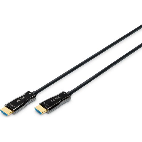 Digitus Cavo in fibra ottica ibrido HDMI AOC, UHD 4K, 30 m