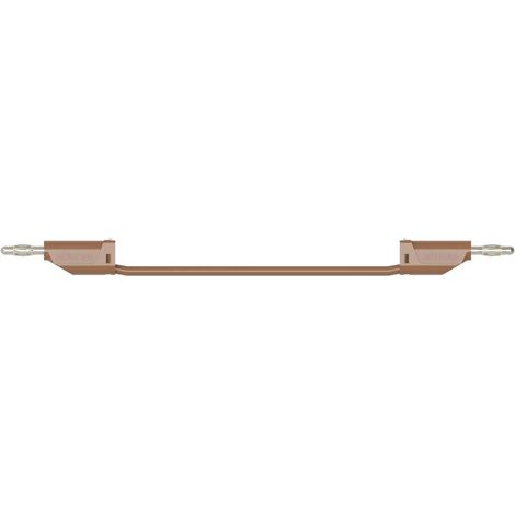 Schützinger MFK 15 / 1 / 25 / BR Cavo di misura 25 cm Marrone 1 pz.