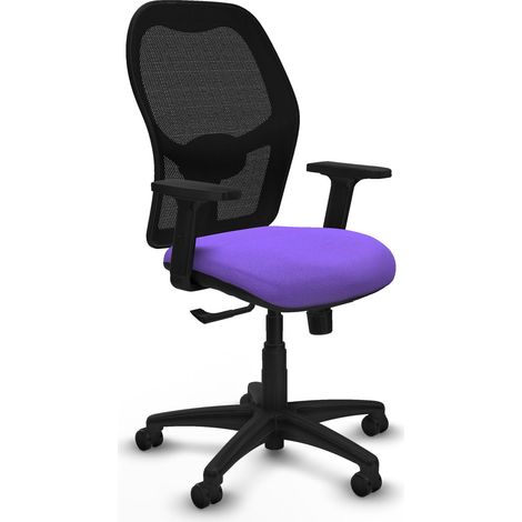 Silla de oficina piqueras y crespo Alocén negro mecanismo sincronizado (1/2)